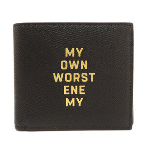 Celine Wallet WOREST Leather Bifold OWN MY ENE